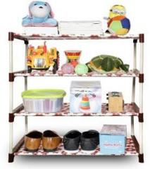 Flipkart Perfect Homes Studio 4 Shelf Plastic Collapsible PP Collapsible Wardrobe