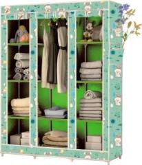 Flipkart Perfect Homes Studio C2 Cartoon Rabbit Print Carbon Steel Collapsible Wardrobe