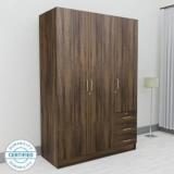 Flipkart Perfect Homes THOMAS Engineered Wood 3 Door Wardrobe