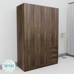 Flipkart Perfect Homes THOMAS Engineered Wood 3 Door Wardrobe