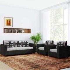 Flipkart Perfect Homes Uttam 5 Seater Sofa Set Fabric 3 + 1 + 1 Sofa Set