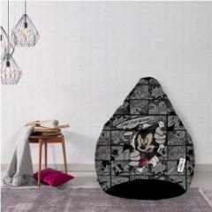 Flipkart Smartbuy XL Mickey Mouse Bean Bag With Bean Filling