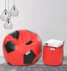 Flipkart Smartbuy XXL Football Bean Bag With Bean Filling