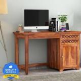 Floresta Wud Sheesham Wood Computer/Study Table Work From Home Solid Wood Study Table