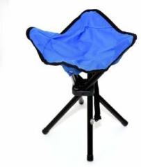 Flyleaf Foldable Portable Travel Chair Four Leg Stool for Outdoor & Cafeteria Stool