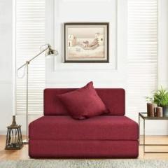 Fresh Up 72x30x7 Inches 1 Seater Single Foam Fold Out Sofa Cum Bed