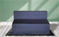 Fresh Up Sofa cum Bed 2 Seater 4x6 Feet with Removal Washable Fabric Cover Single Seater Blue Double Sofa Bed