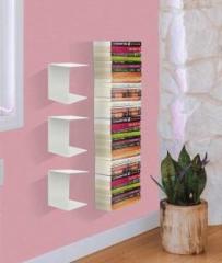 Freshdcart Metal Open Book Shelf