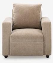 Furbicle Fabric 1 Seater Sofa