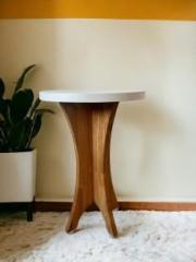 Furentia 17 inch Solid Wood End Table