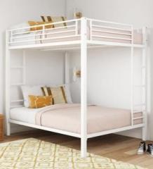 Furinno etal Frame 2 Tier Bunk Bed Withour Storage Twin Over Bed for Bedroom Solid Wood Bunk Bed