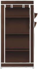 Furione 4 LAYER SINGLE DOOR PP Collapsible Wardrobe