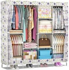 Furncentral Polyester Collapsible Wardrobe