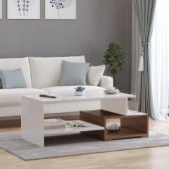 Furneaser Allium Tea Table for Living Room, Centre Table 106 X 44 CM Engineered Wood Coffee Table