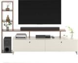 Furneaser Ameya TV Table, LED Cabinet, Stand, Engineered Wood TV Entertainment Unit