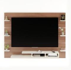 Furneaser Harrison Wall Mount Tv Unit with Back Panel, Cabinet, Stand, Rack, Shelf, Engineered Wood TV Entertainment Unit