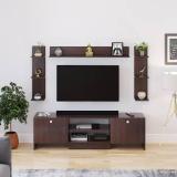 Furneaser Samnor Tv Cabinet with Display Shelves, Tv Rack, Table, Stand, Console, Engineered Wood TV Entertainment Unit