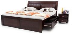 Furnicity Engineered Wood Queen Bed With Storage