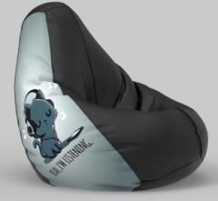 Furnigully XL Teardrop Bean Bag With Bean Filling