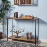 Furnishiaa Solid Wood Console Table