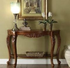 Furnisquare Solid Wood Console Table