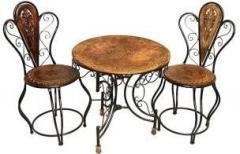 Furniture Hub Indoor & Outdoor Set Solid Wood 2 Seater Dining Set