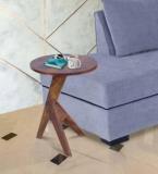 Furniture Mind Lativa Solid Wood Side Table