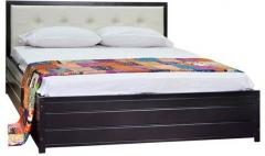 Furniturekraft 5033 King Size Bed in Black Colour