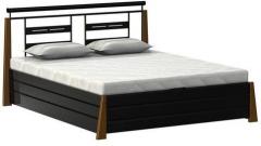 FurnitureKraft King Bed with Hydraulic Storage