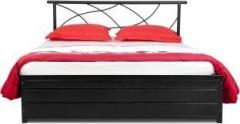 Furniturekraft Lucerne Metal Queen Bed With Storage