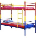 FurnitureKraft Tri Colour Bunk Bed