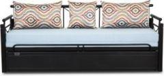 Furniturekraft Venice Double Metal, Engineered Wood Sofa Bed