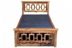 Furnitureshri Sheesham Wood Solid Wood Single Bed