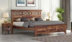 Furnizy Bed without storage Solid Wood King Bed