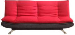 Furny Edo Dual Tone Sofa Bed Fabric in Red Colour