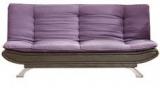 Furny Edo Dual Tone Sofa Cum Bed In Purple Colour