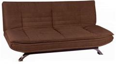 Furny Edo Three Seater Sofa Bed in dark Brown Colour