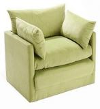 Furny Fold Out Single Bed In Light Green Colour