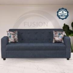 Fusion Furniture Factory 3 Seater Dark Grey Falcon Sofa Fabric 3 Seater Sofa