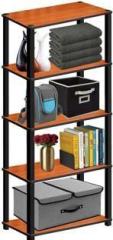 Future Generation V Group 5 Tier Multipurpose Shelf / Display Rack / Storage Shelf / Bookshelf, Engineered Wood Side Table