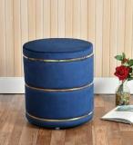 Ganiwood Solid Wood Pouf