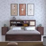 Ganpati Arts Maharaja Solid Sheesham Wood Queen Size Bed/1 Year Warranty Solid Wood Queen Box Bed