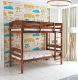 Ganpati Arts Single Size Bunk Bed For Bedroom/Kids Room /1 Year Warranty Solid Wood Single Bed