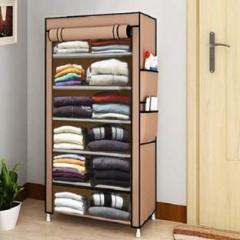 Glancestore Micro Fiber Collapsible Wardrobe