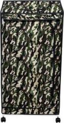 Glowsilk BT C&AL HUT ARMY PRINT 6L GREEN Metal Almirah