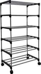 Glowsilk Tier Carbon Steel Collapsible Wardrobe