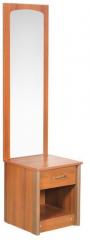 Godrej Interio Adriana Dressing Table with Stool in Walnut Finish