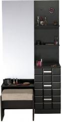 Godrej Interio Chocolat Premium Dressing Table in Cola Rain Colour with Stool