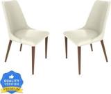 Godrej Interio Creamtreat Metal Dining Chair