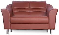 Godrej Interio Diva Two Seater Sofa in Brown Finish